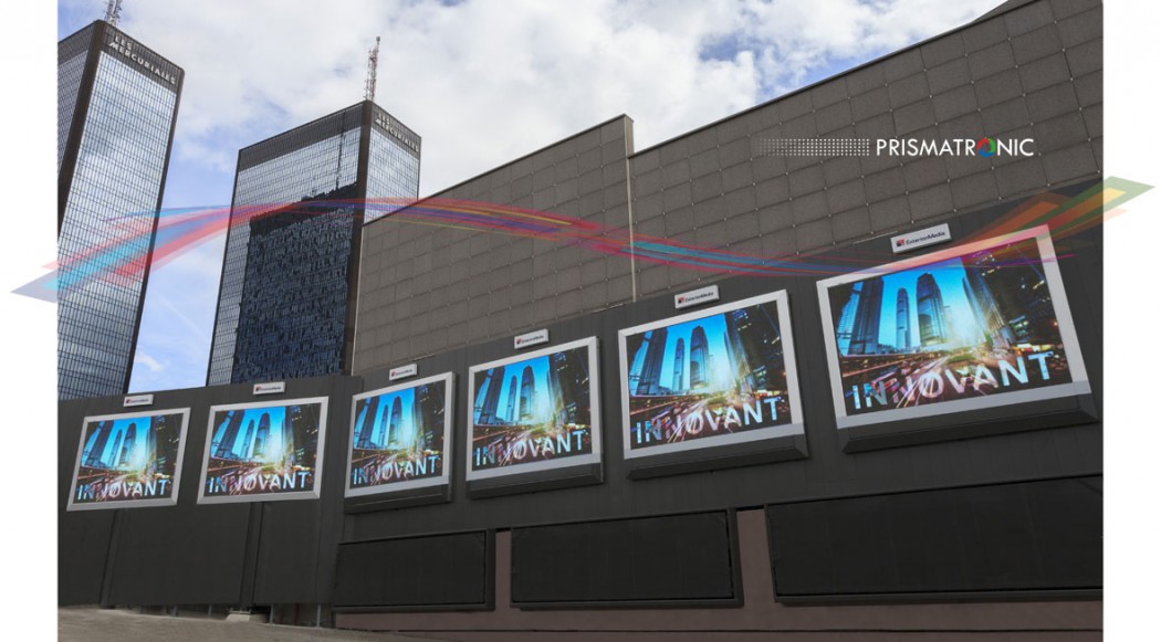 Panneau publicitaire led