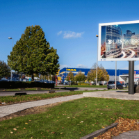 panneau publicitaire led