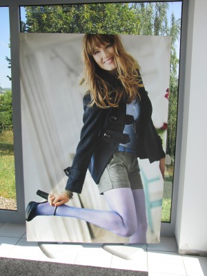 Cadre Z25 Portatif avec toile Graph'it imprimée