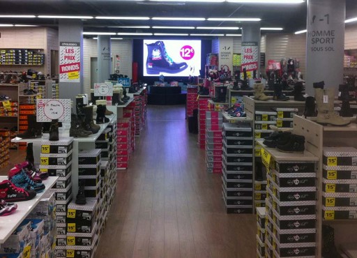Panneau LEd Indoor pour Chaussea