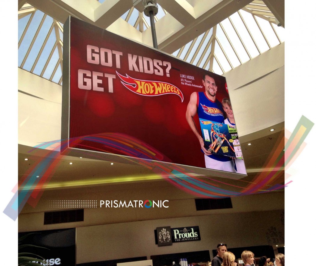 Hanging shop led screen