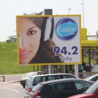 outdoor advertising board