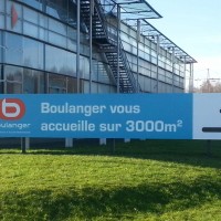 panneau d'affichage pleine largeur