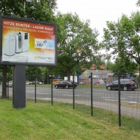 Monopod de tablero de publicidad al aire libre