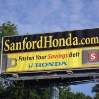 billboard for roads