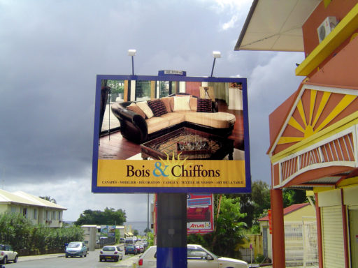 Street Advertising display