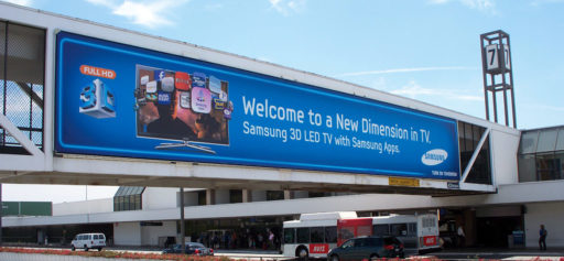 Giant mobile store-front display