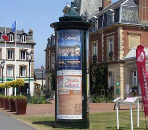 Display column, Cabourg, France