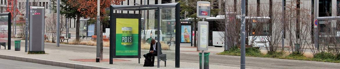 range of our street furniture : bus shelters