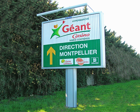 Trivision for Géant Casino