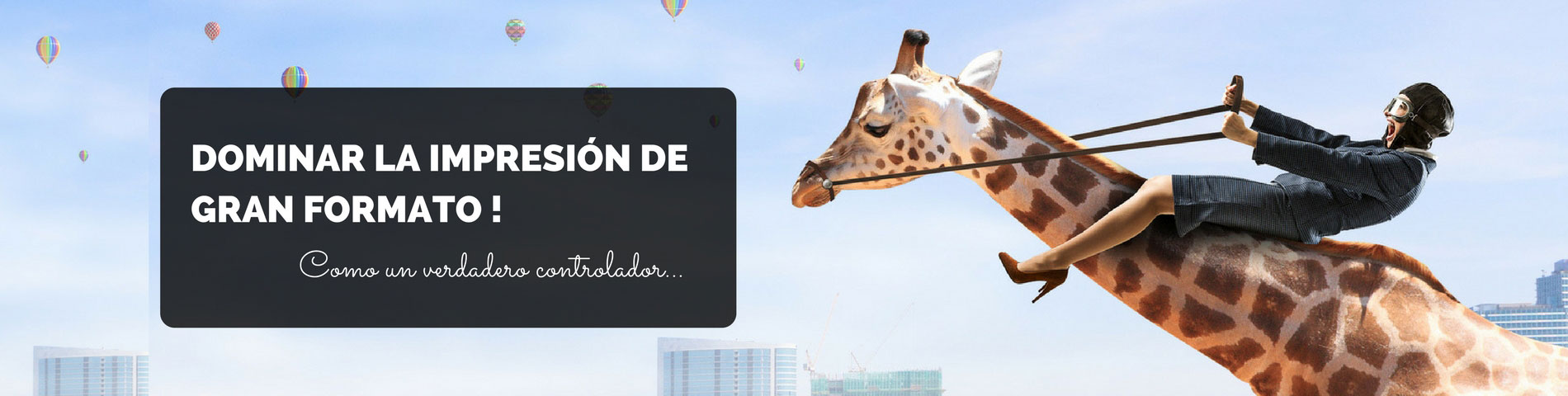 la impresión de gran formato