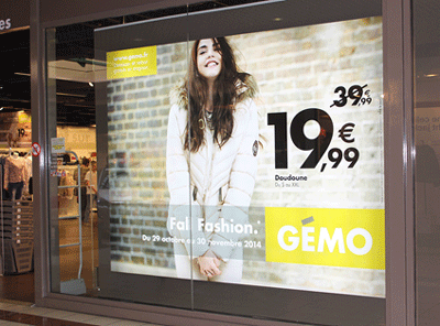 Backlit advertising frame