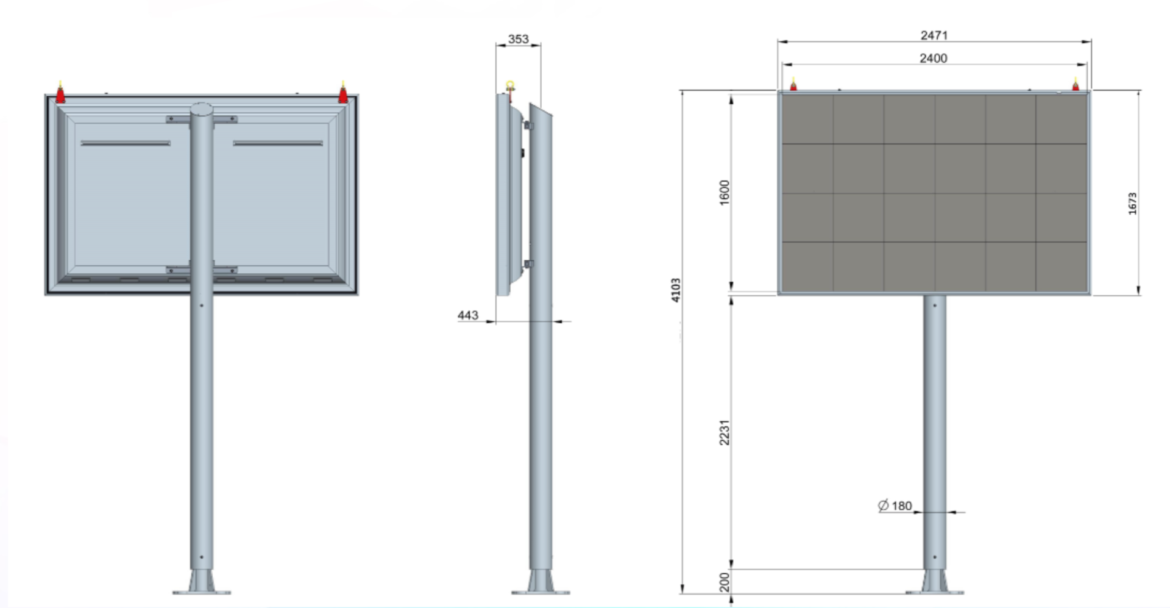 Plan panneau Sofia 4m²