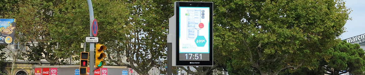 Panneau affichage publicitaire LED de logo extérieur