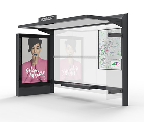 Design Vilnias abri voyageurs